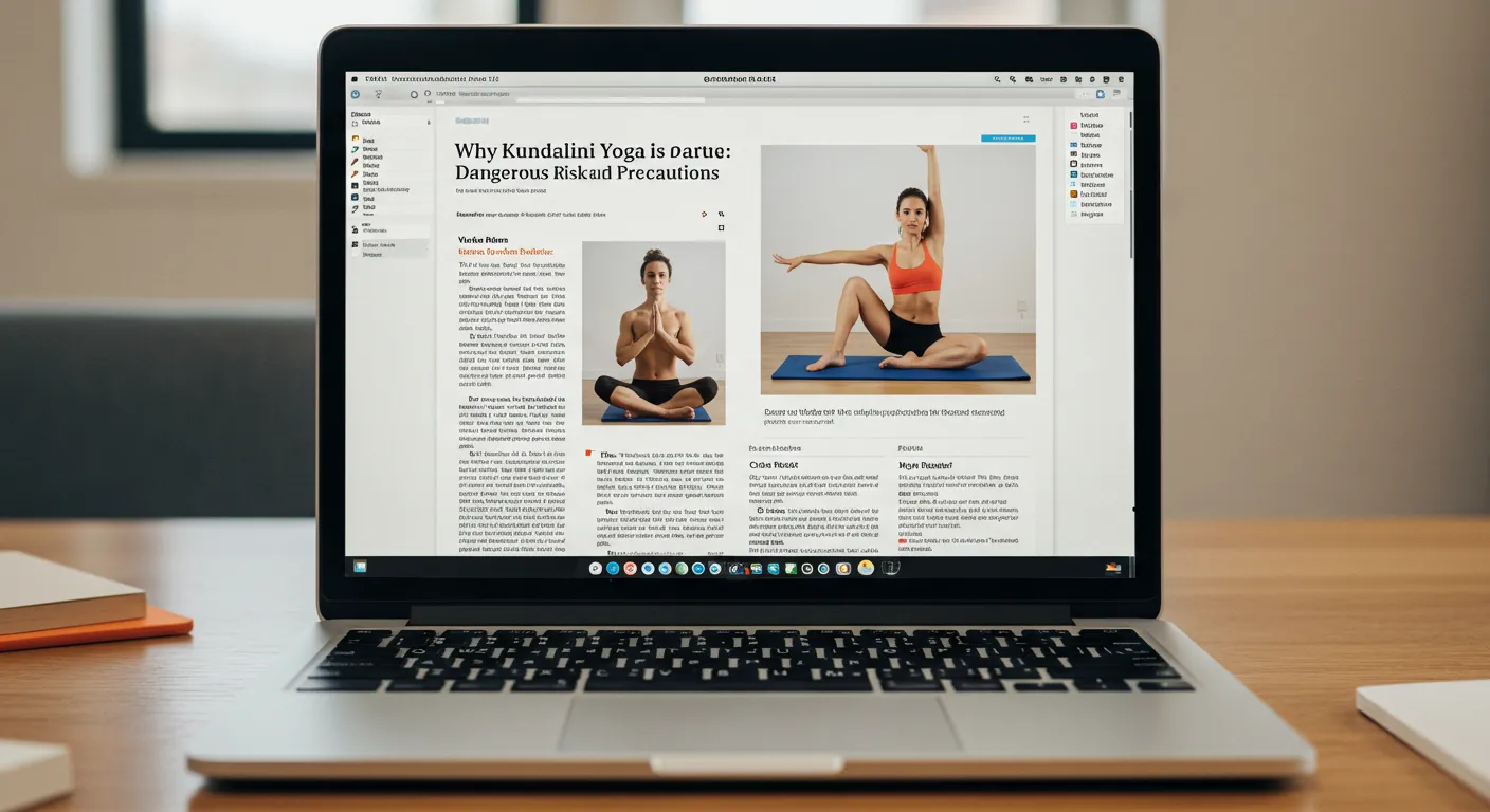 Why Kundalini Yoga Is Dangerous: Understanding the Risks and Precautions